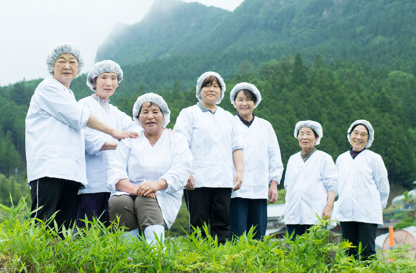 仲良しの村が作る昔ながらの無農薬こんにゃく 長野生産加工組合 びょうぶ山桜の郷 奥西幾代さん